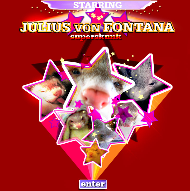 Julius Von Fontana //// Superskunk